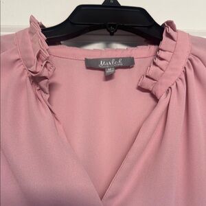 Marled Women's Pink blouse
